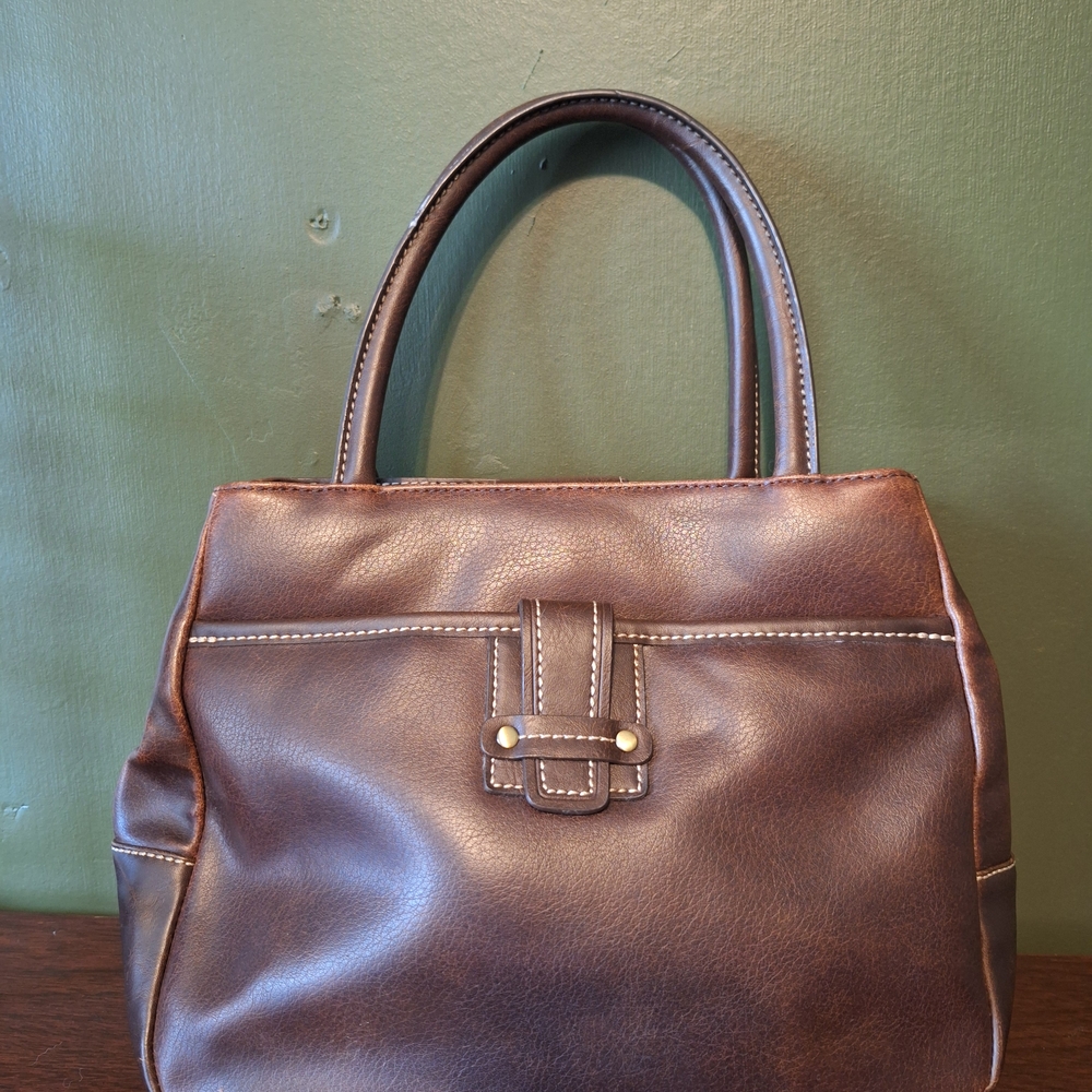 Relic Brown Faux Leather Handbag - Picture 4 of 7